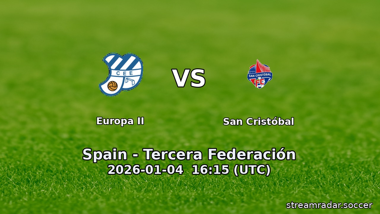 Europa II vs San Cristóbal