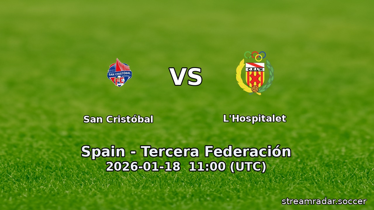 San Cristóbal vs L'Hospitalet