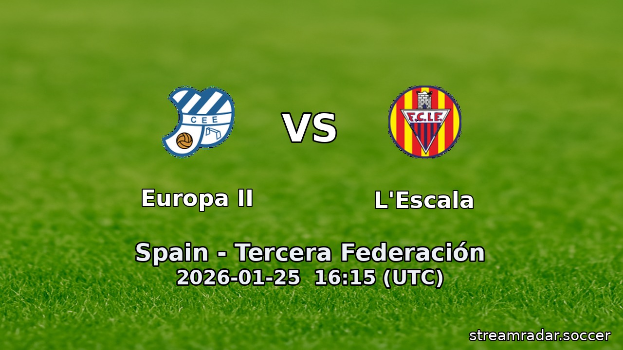 Europa II vs L'Escala