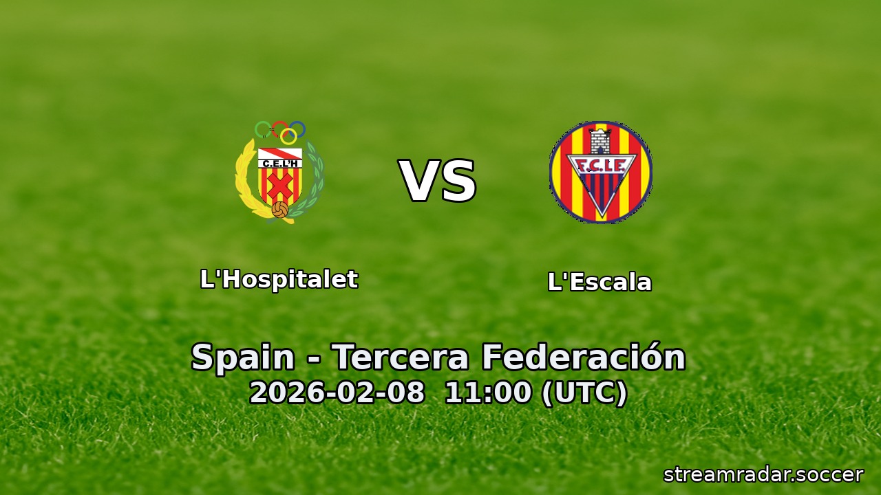 L'Hospitalet vs L'Escala