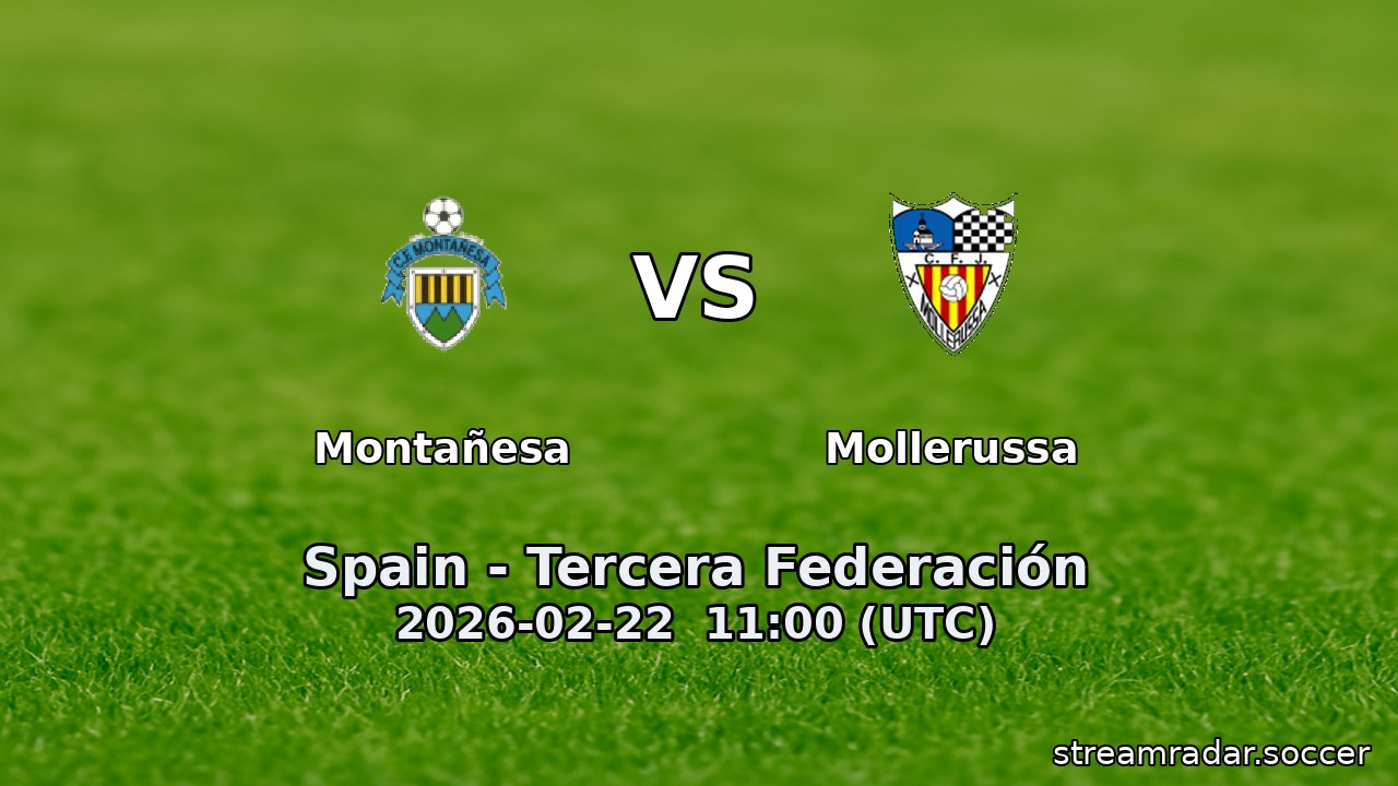Montañesa vs Mollerussa