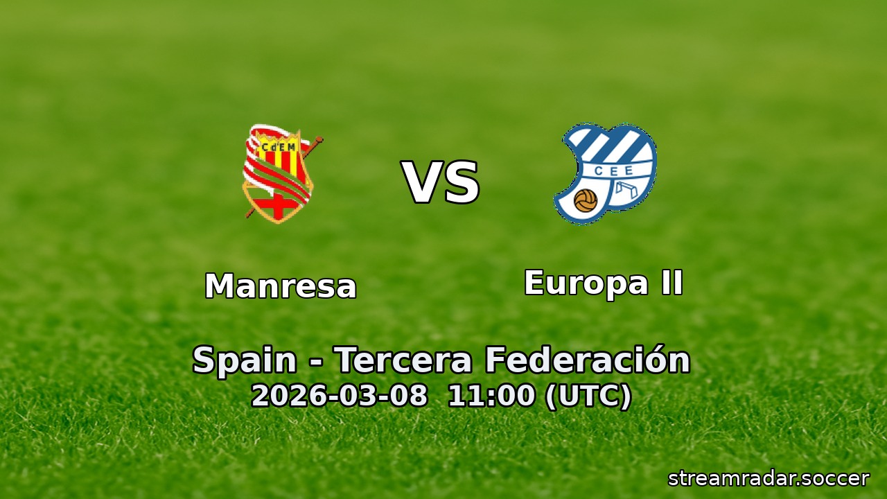 Manresa vs Europa II