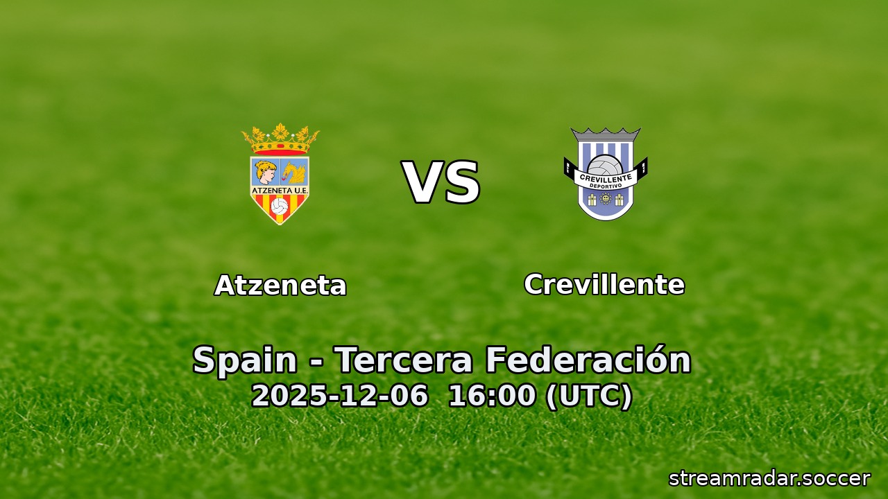 Atzeneta vs Crevillente