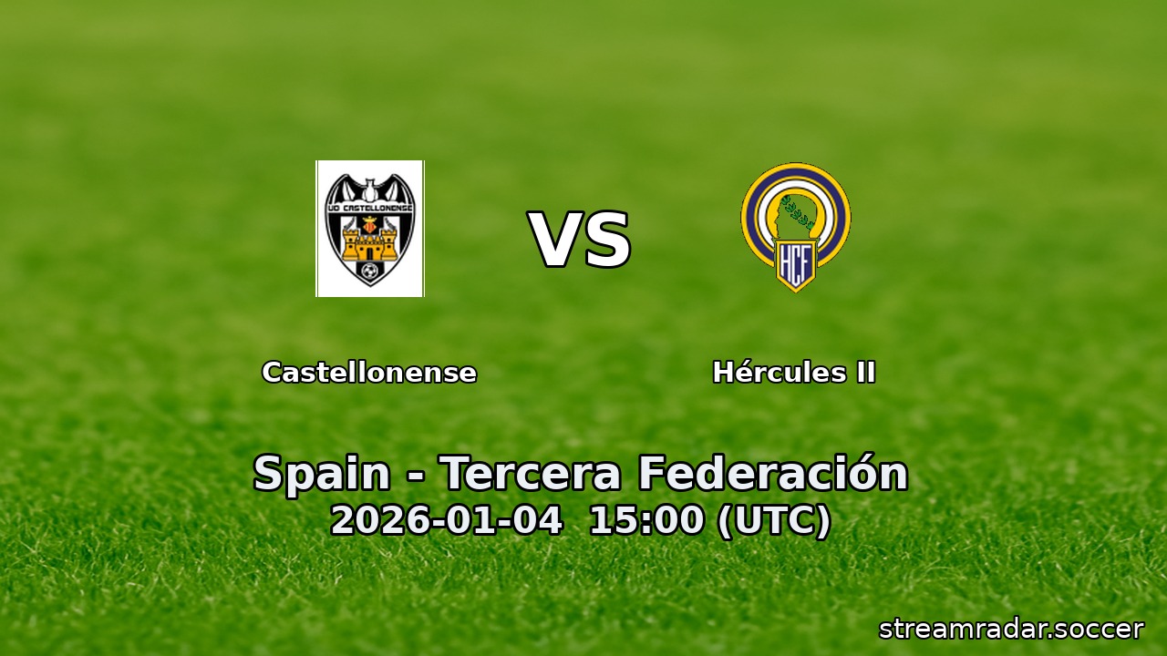 Castellonense vs Hércules II