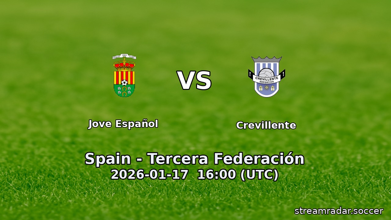 Jove Español vs Crevillente
