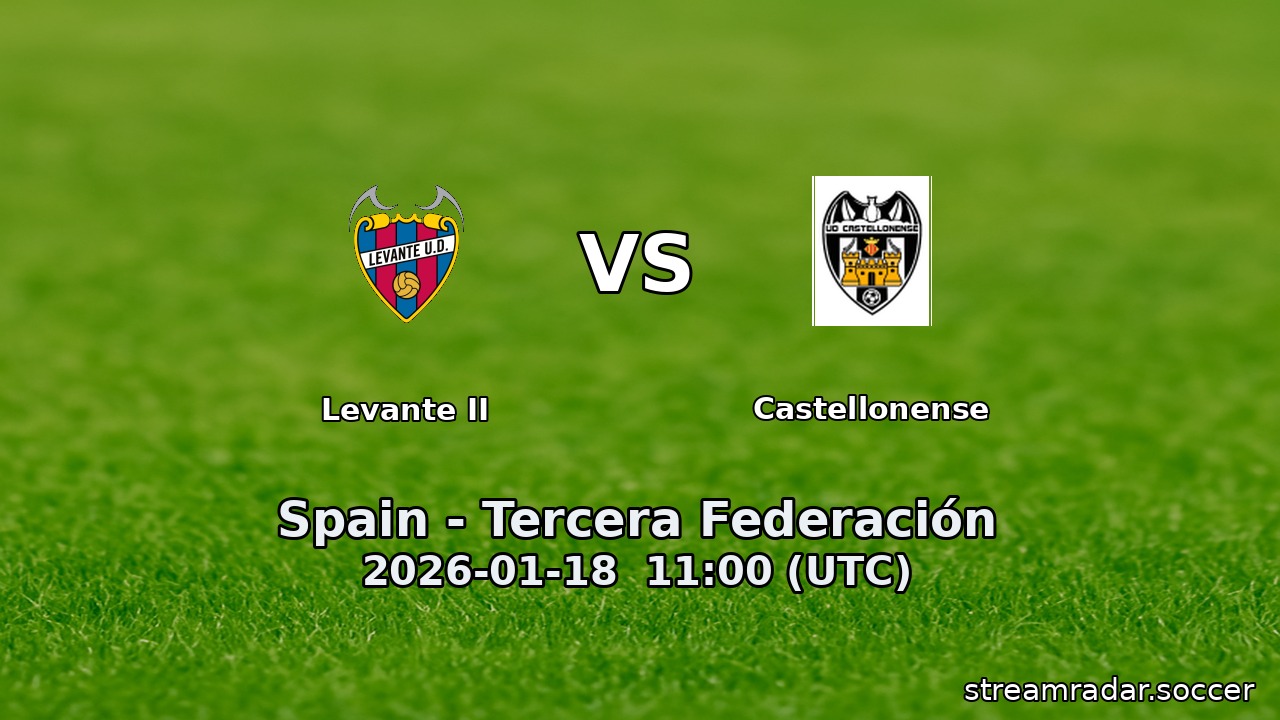 Levante II vs Castellonense