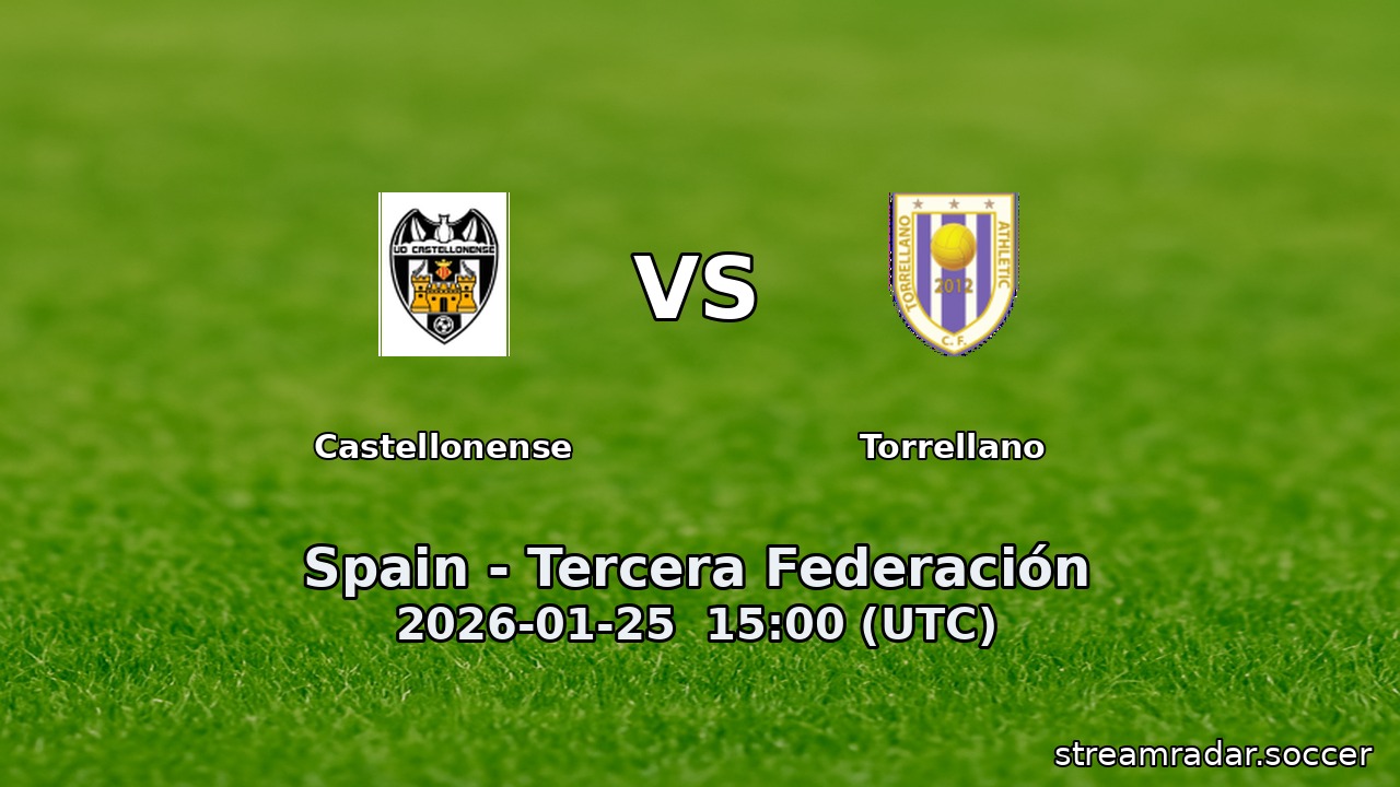 Castellonense vs Torrellano
