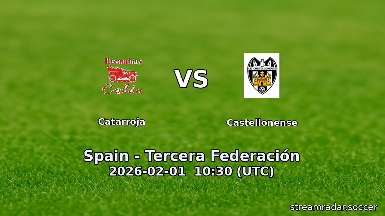 Catarroja vs Castellonense