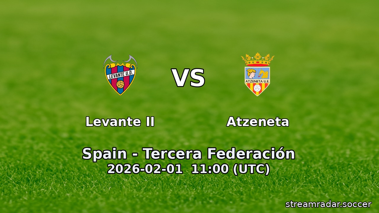 Levante II vs Atzeneta