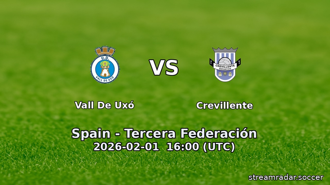 Vall De Uxó vs Crevillente