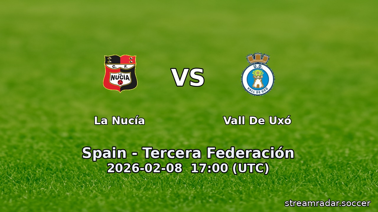 La Nucía vs Vall De Uxó