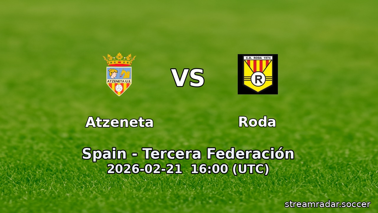 Atzeneta vs Roda
