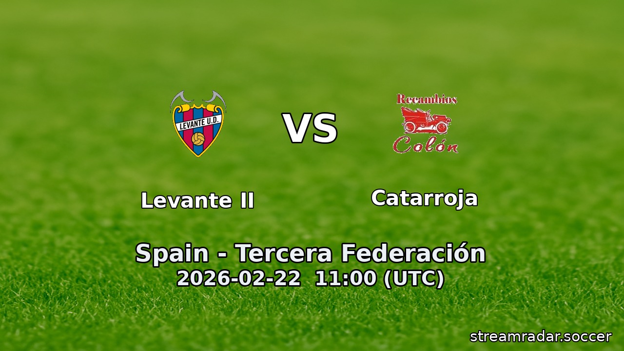 Levante II vs Catarroja