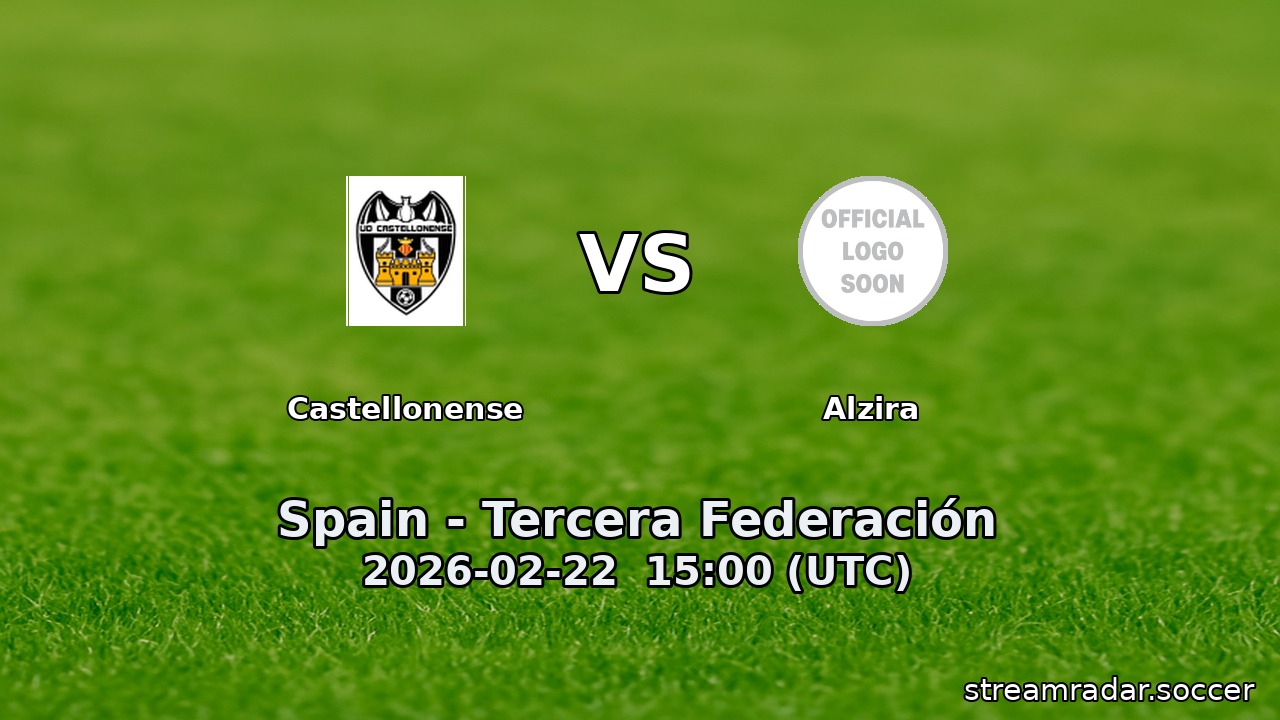 Castellonense vs Alzira