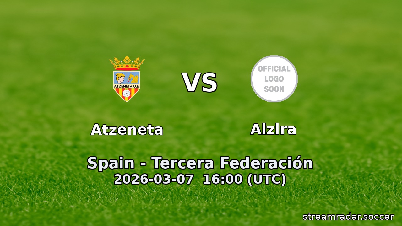 Atzeneta vs Alzira