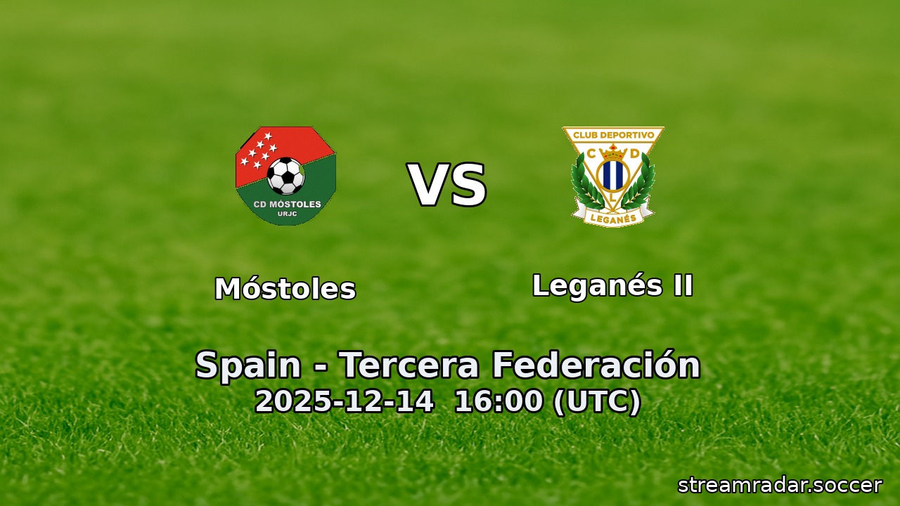 Leganés II vs Móstoles