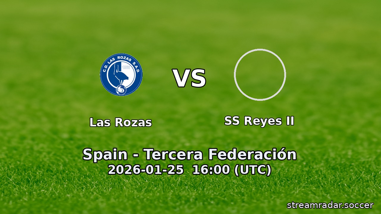 Las Rozas vs SS Reyes II