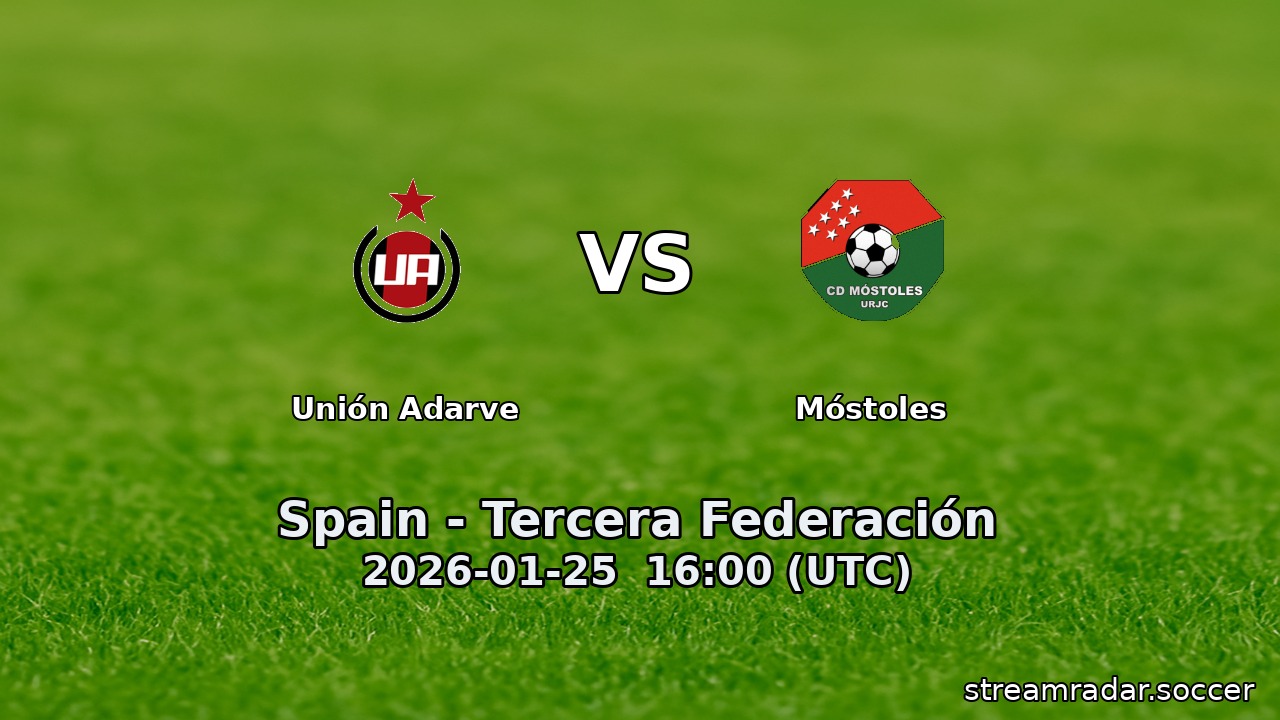 Unión Adarve vs Móstoles