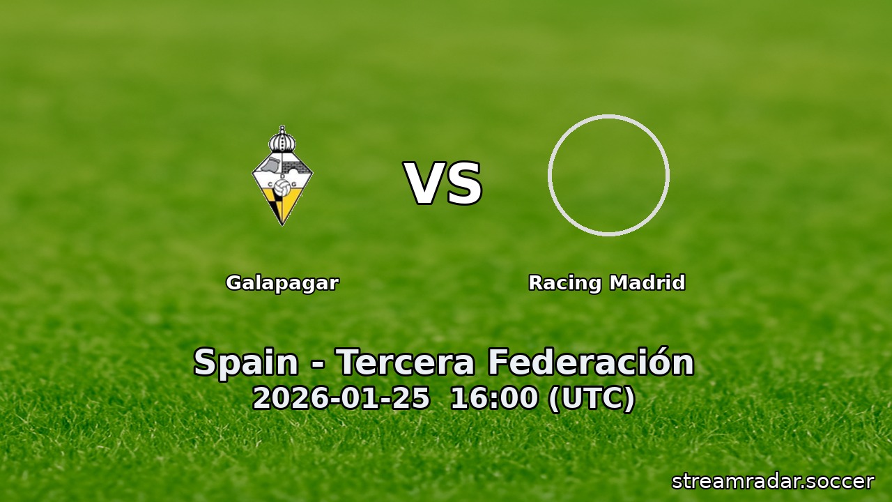 Galapagar vs Racing Madrid