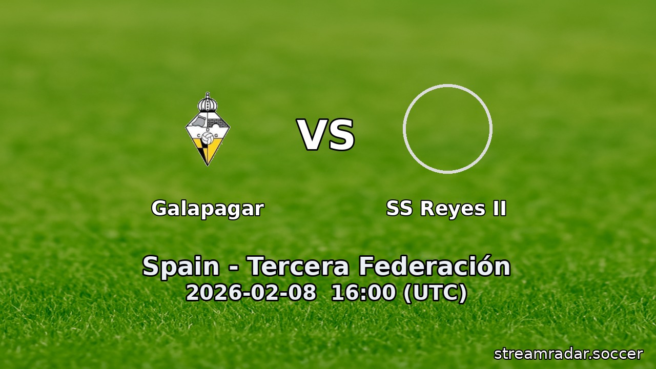 Galapagar vs SS Reyes II
