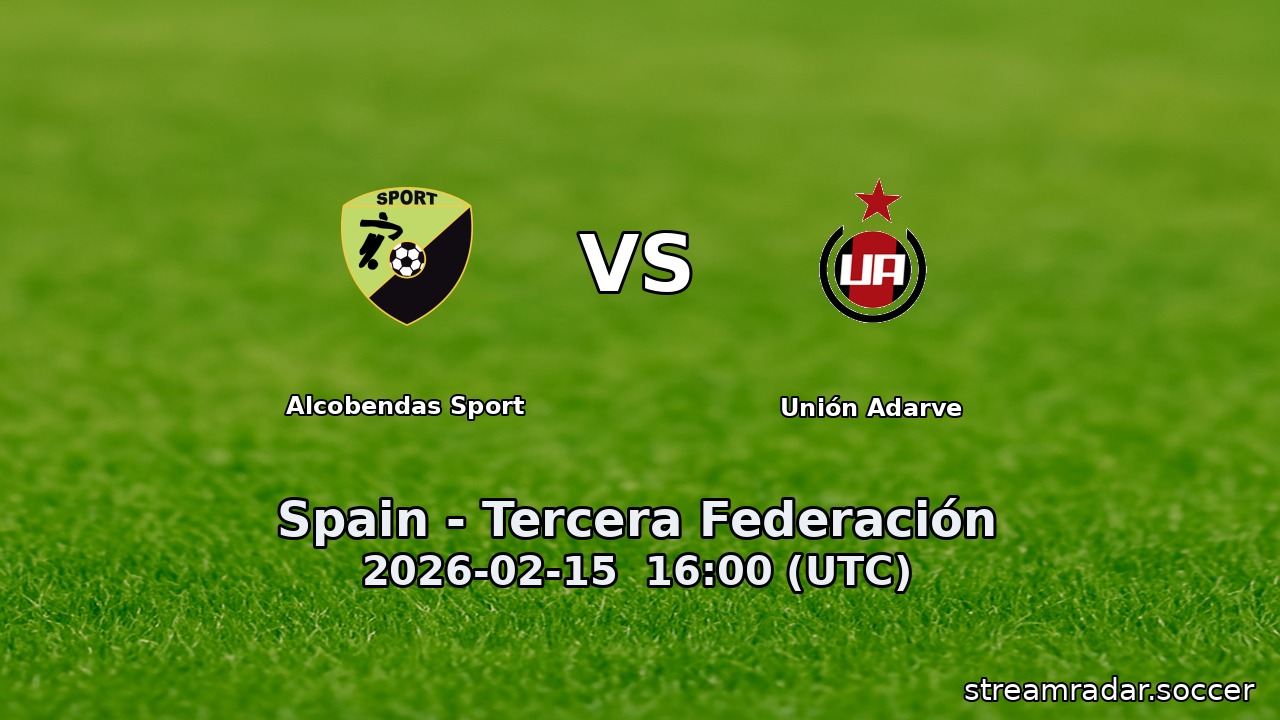 Alcobendas Sport vs Unión Adarve