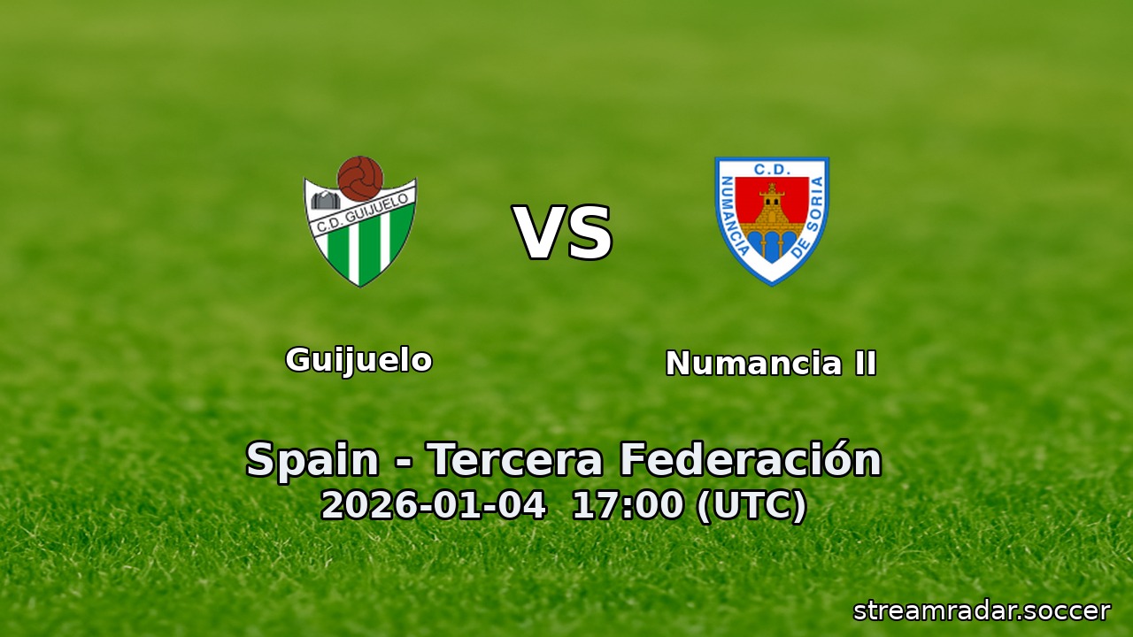 Guijuelo vs Numancia II
