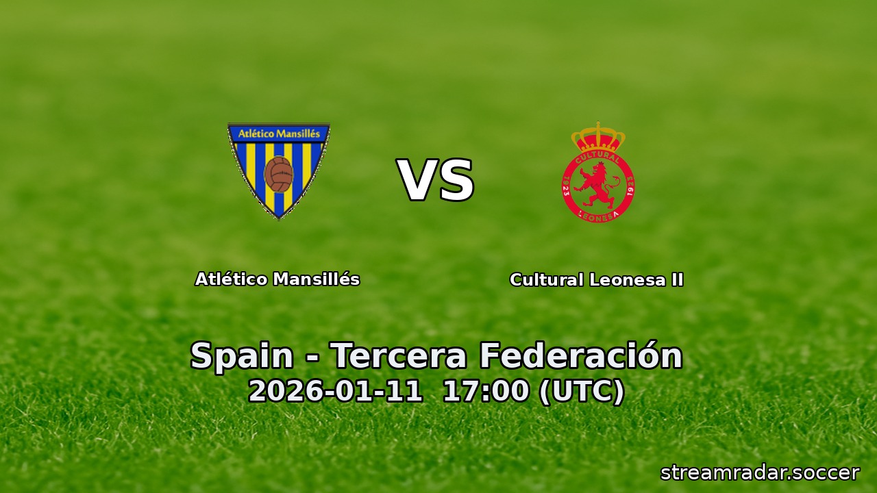 Atlético Mansillés vs Cultural Leonesa II