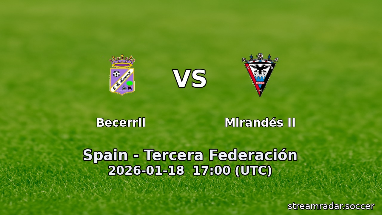 Becerril vs Mirandés II