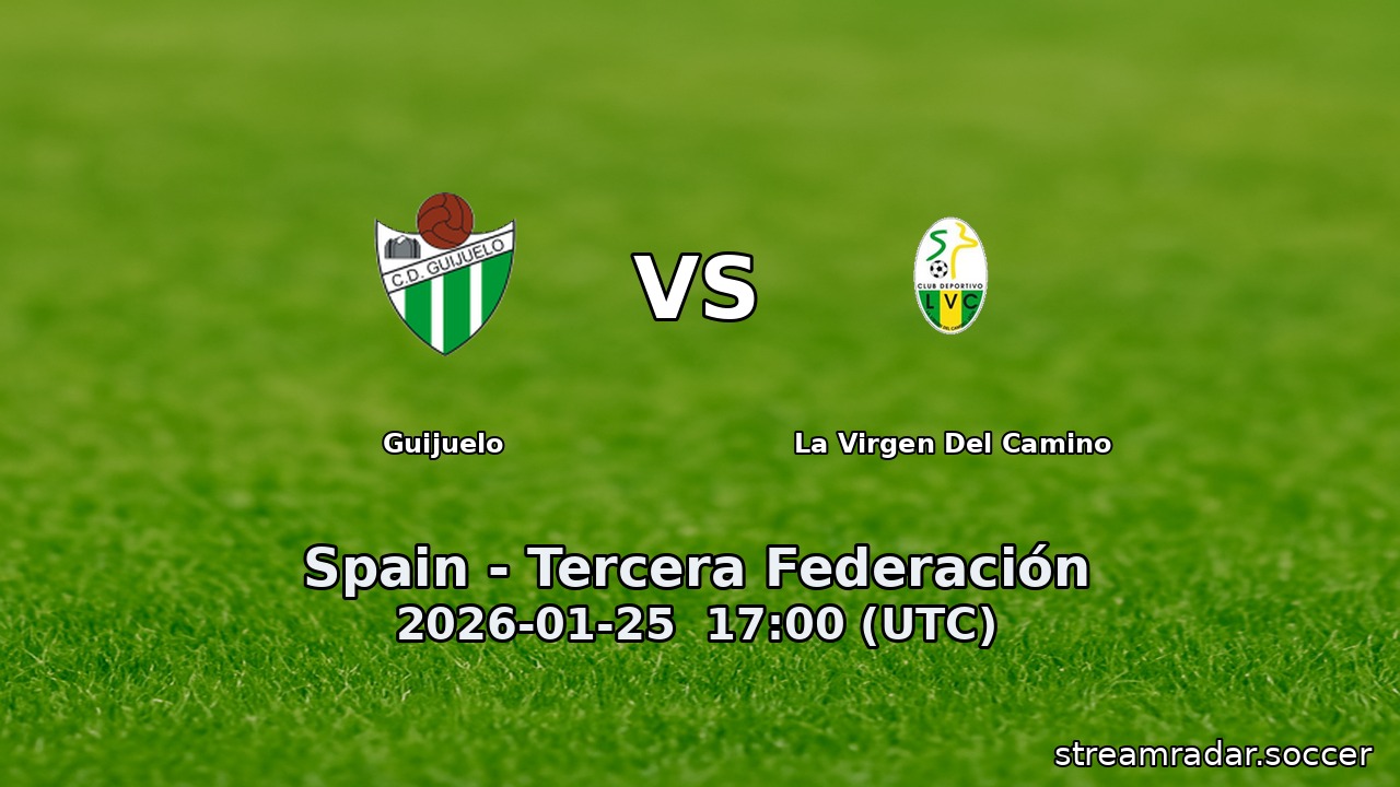 Guijuelo vs La Virgen Del Camino