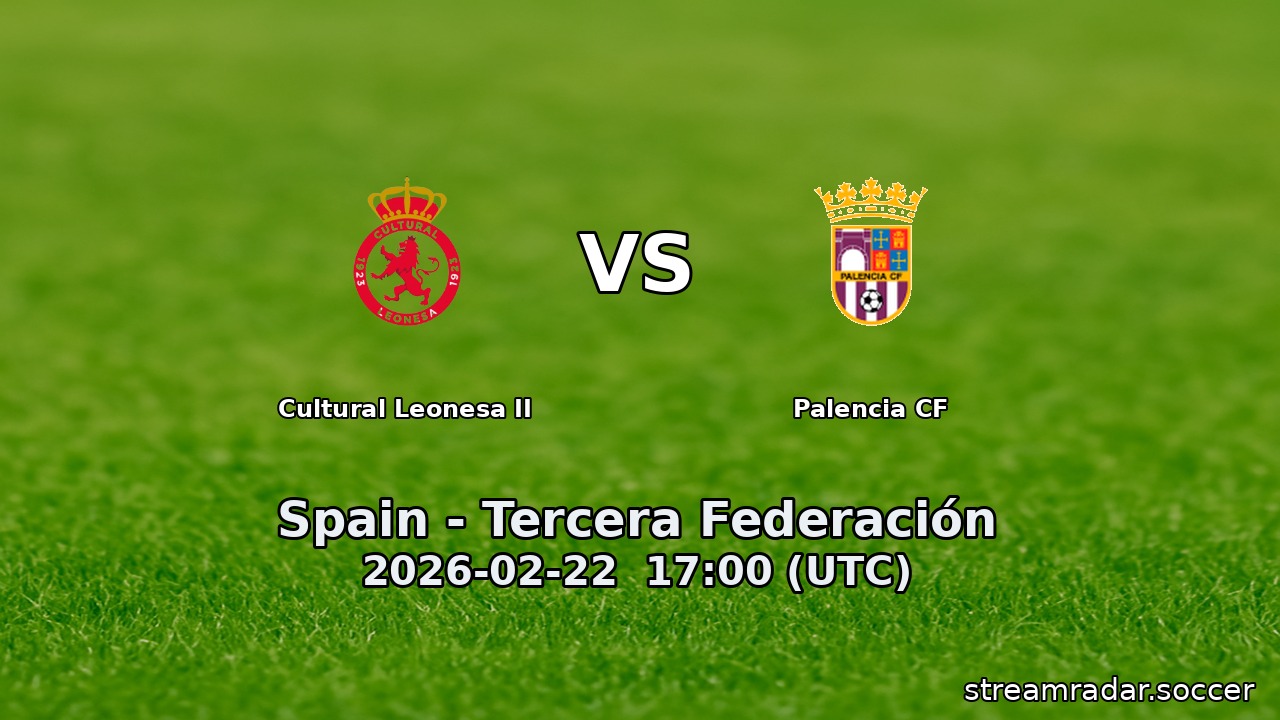 Cultural Leonesa II vs Palencia CF
