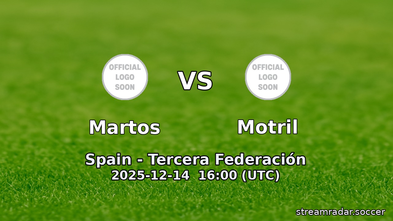 Martos vs Motril