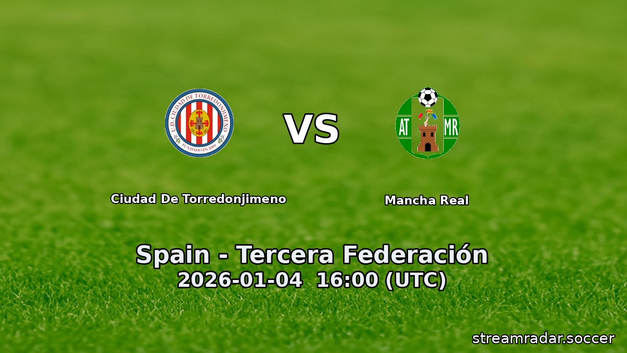 Ciudad De Torredonjimeno vs Mancha Real