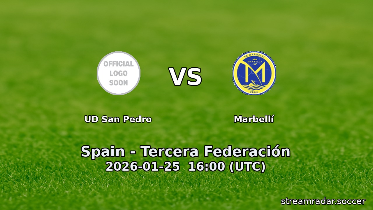 UD San Pedro vs Marbellí