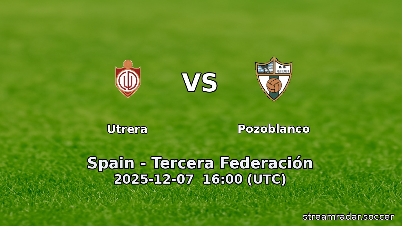 Utrera vs Pozoblanco