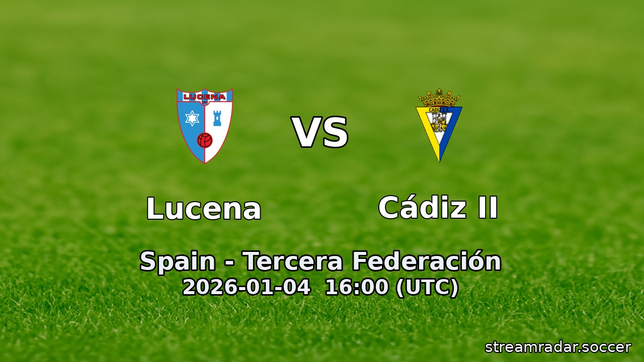Lucena vs Cádiz II