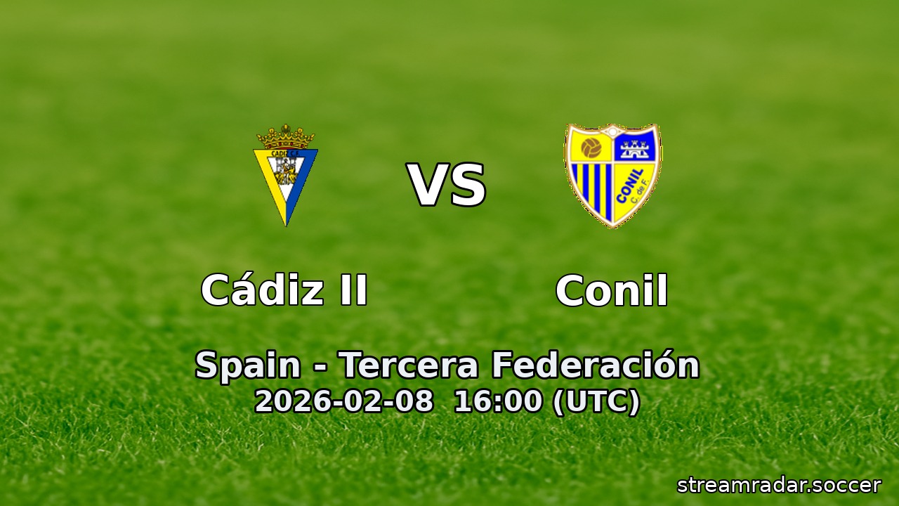 Cádiz II vs Conil
