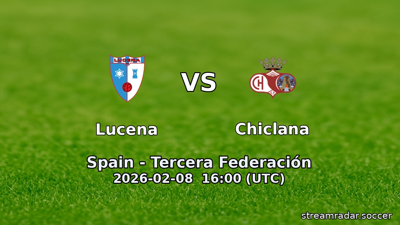 Lucena vs Chiclana