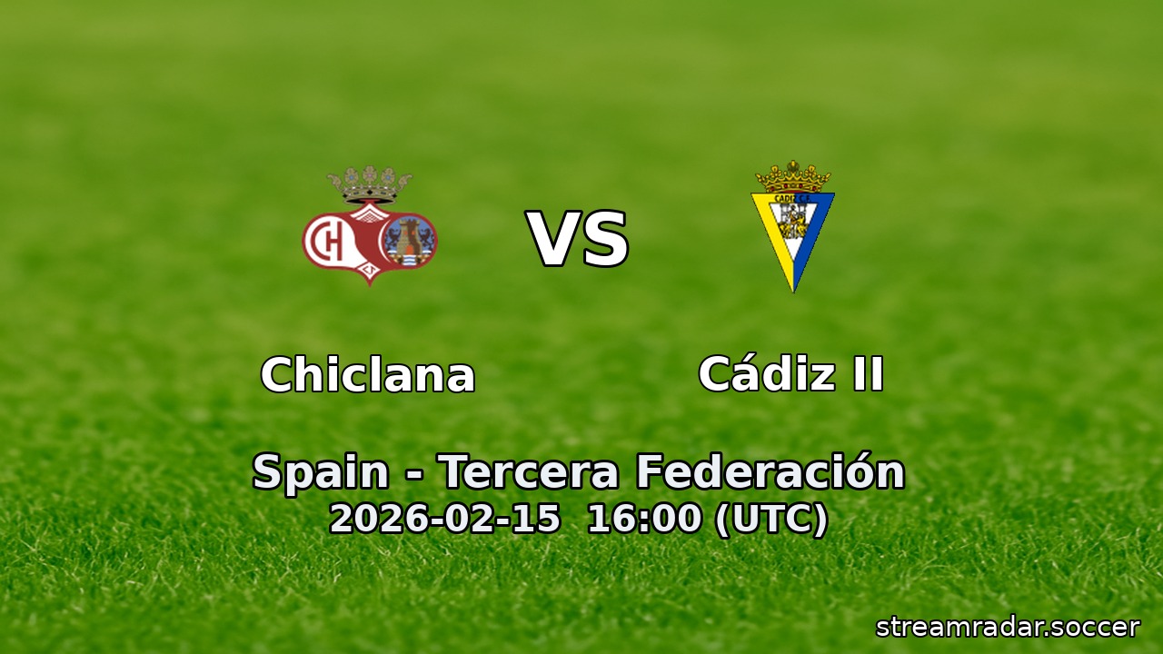 Chiclana vs Cádiz II