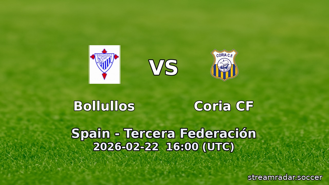 Bollullos vs Coria CF