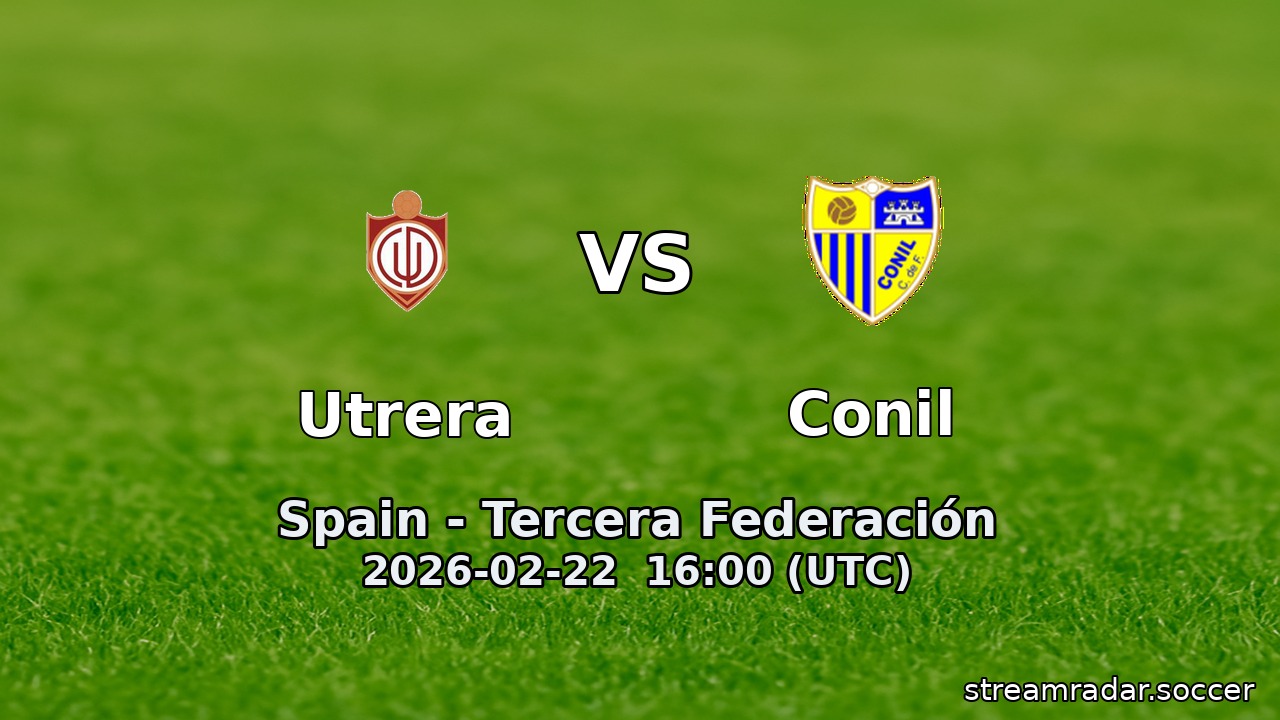 Utrera vs Conil