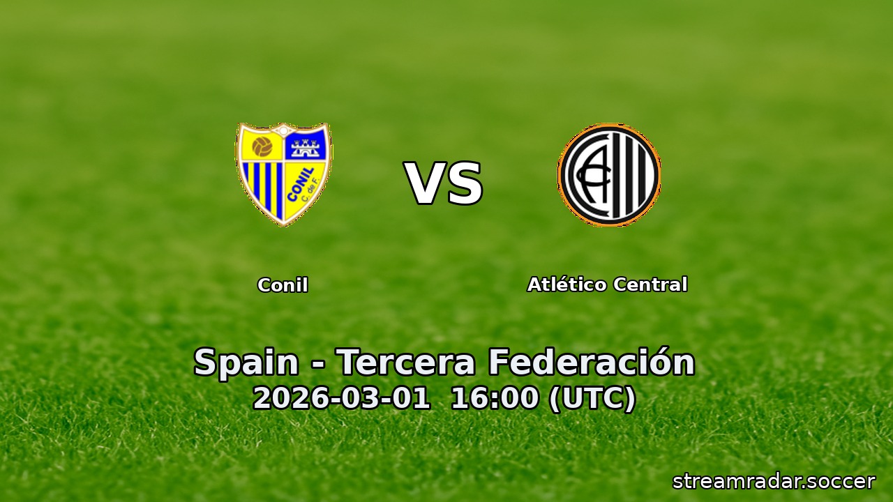 Conil vs Atlético Central