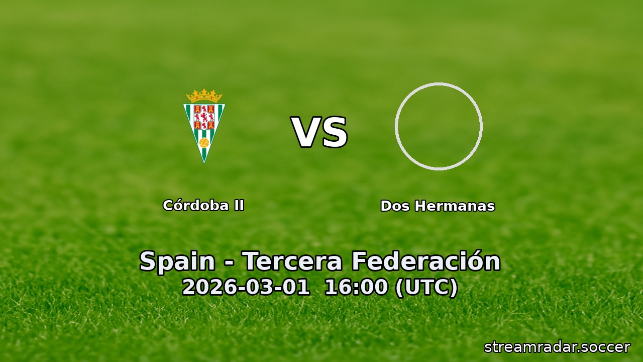 Córdoba II vs Dos Hermanas