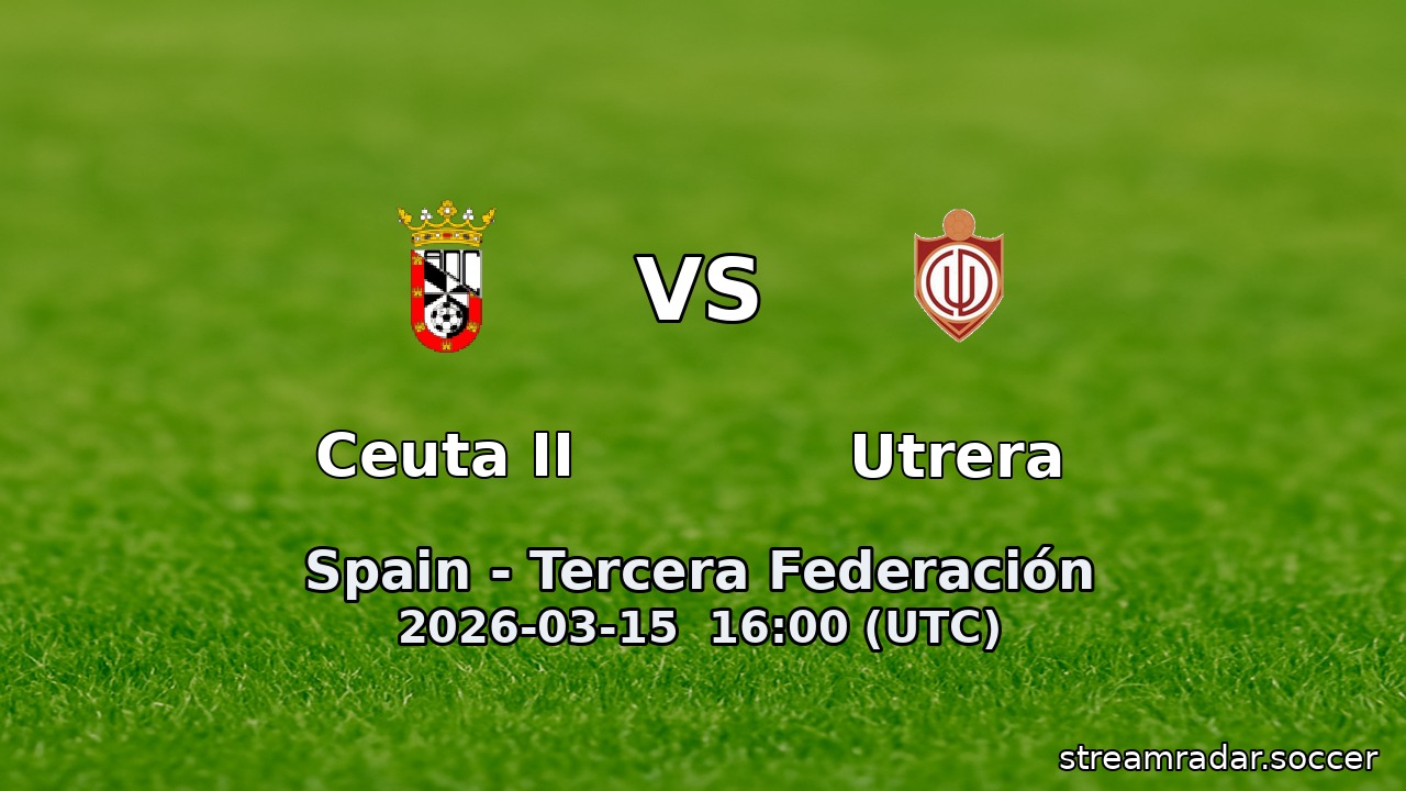 Ceuta II vs Utrera