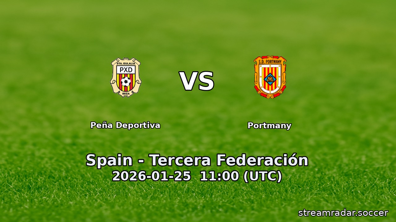 Peña Deportiva vs Portmany