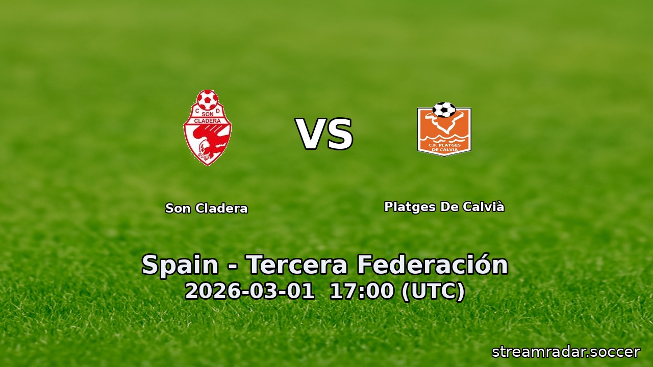 Son Cladera vs Platges De Calvià