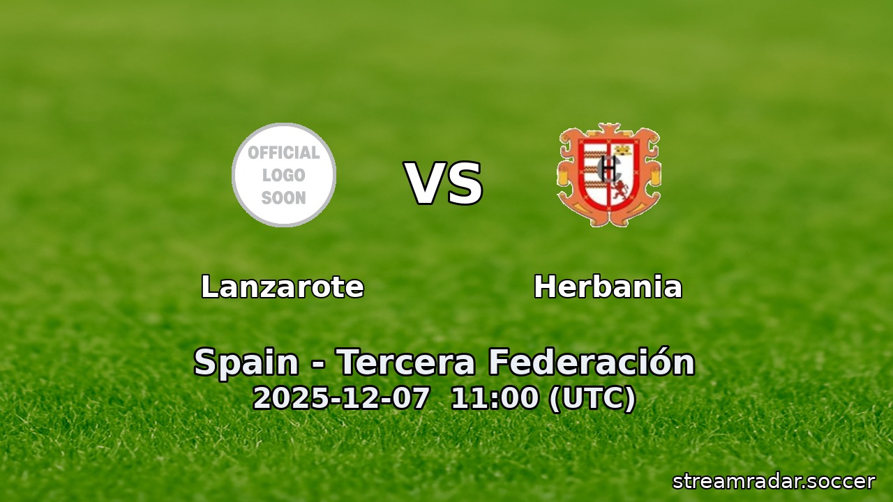 Lanzarote vs Herbania