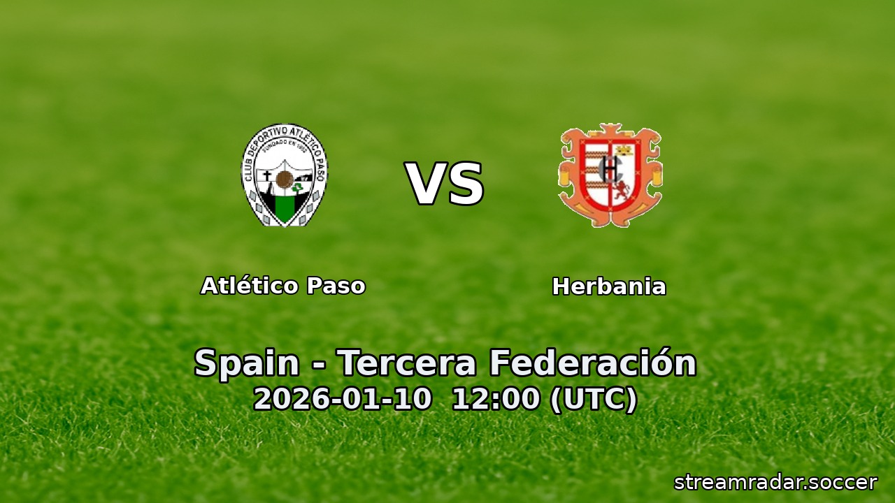 Atlético Paso vs Herbania