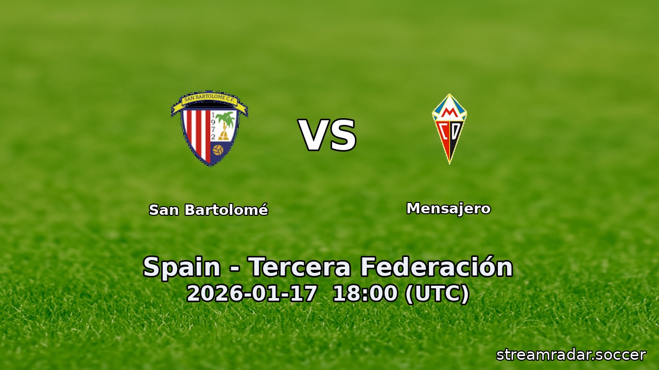 San Bartolomé vs Mensajero