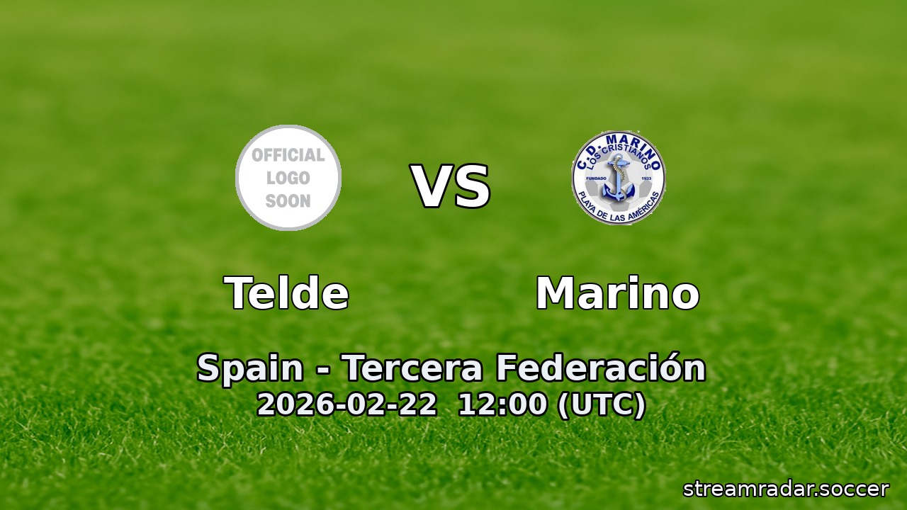 Telde vs Marino