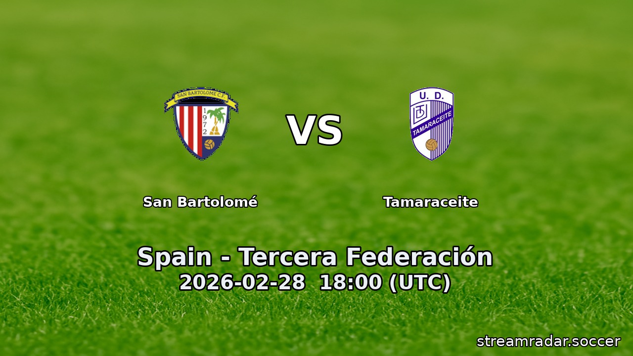 San Bartolomé vs Tamaraceite